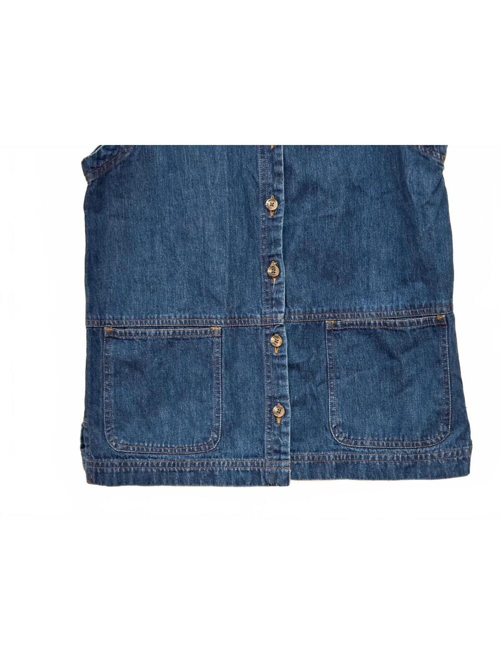 Cabin Creek Women's Denim Vest Button-Up Small - Picture 2 of 7